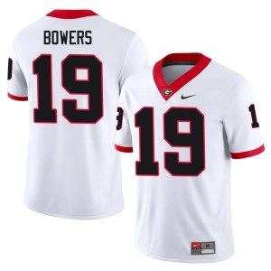 Men's Limited Brock Bowers White DGDs #19 Jersey 811068-439