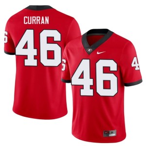 Mens Danny Curran #46 Dawgs NCAA Red Jersey 621057-522