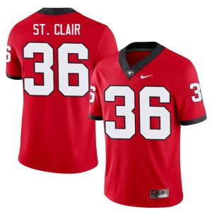 Men's Red Jackson St. Clair Damn Good Dawgs #36 2026-27 Jerseys 250556-670