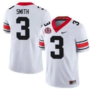 Men UGA White 1980 National Champions 40th Anniversary #3 2026 Roquan Smith Jersey 709511-434