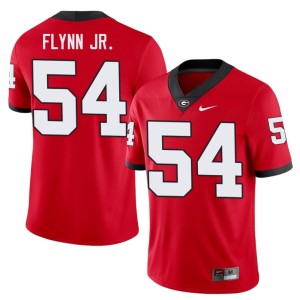 Men's Red Waltclaire Flynn Jr. #54 Go Dawgs Alumni Jersey 532623-706