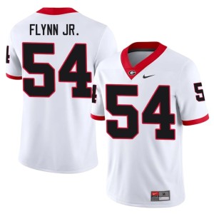 Mens DGDs Football Waltclaire Flynn Jr. #54 White Jersey 332062-409