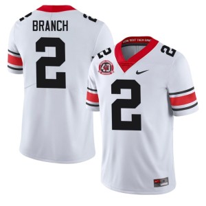 Men's Bulldog Nation #2 1980 National Champions 40th Anniversary White Zion Branch College Jersey 683446-887