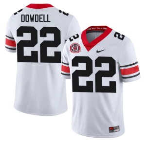 Men's #22 1980 National Champions 40th Anniversary White Embroidery Dante Dowdell DGDs Jerseys 985225-987