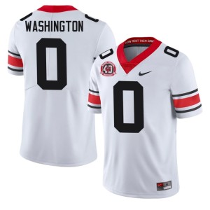 Mens 1980 National Champions 40th Anniversary Darnell Washington #0 White Damn Good Dawgs 2026 Jerseys 762856-291