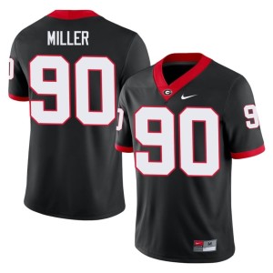 Men Replica #90 Bulldog Nation Drew Miller Black Jerseys 494074-847