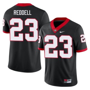 Men Black Bulldog Nation Official Jaden Reddell #23 Jerseys 852343-530