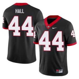 Mens High School #44 Jordan Hall University of Georgia Black Jersey 600942-657