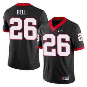Men's Go Dawgs Black Micah Bell #26 Stitched Jersey 949164-241