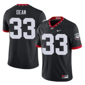 Mens DGDs PJ Dean Mascot 100th Anniversary Black Replica #33 Jersey 435562-316