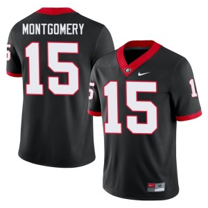 Mens Damn Good Dawgs #15 Ryan Montgomery Black Embroidery Jersey 147126-698