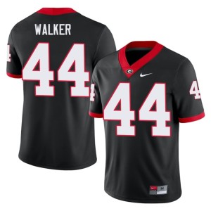 Mens Black #44 Travon Walker Limited UGA Bulldogs Jersey 974465-365