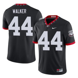 Men Alumni Mascot 100th Anniversary Travon Walker Black #44 UGA Jersey 511264-755