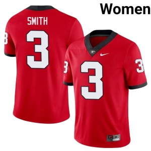 Women Red #3 2026-27 Roquan Smith UGA Jerseys 442827-672