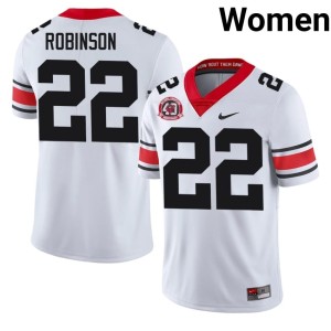 Women's #22 1980 National Champions 40th Anniversary UGA Todd Robinson 2026-27 White Jerseys 334659-996