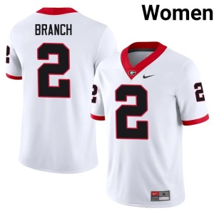 Women Zion Branch Damn Good Dawgs White #2 2026-27 Jerseys 452063-825