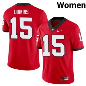 Women #15 University of Georgia Khamari Brooks 2026-27 Red Jerseys 698627-694