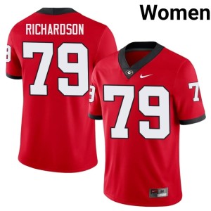 Women's Red Dawgs #79 Limited TyQuez Richardson Jerseys 782018-955