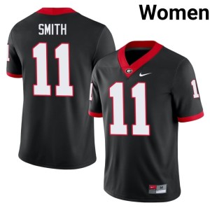 Women's #11 Black Bulldog Nation Arian Smith 2026 Jerseys 501231-803