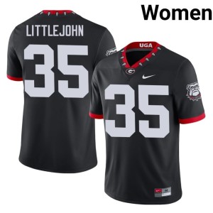 Women's 2026-27 Georgia Black Mascot 100th Anniversary Elijah Littlejohn #35 Jerseys 867002-414