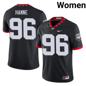 Womens Black #96 DGDs JJ Hanne College Mascot 100th Anniversary Jerseys 269372-835