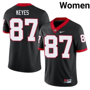 Women Official Lincoln Keyes Black DGDs #87 Jerseys 857614-604