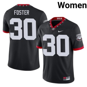 Women's Terrell Foster Mascot 100th Anniversary #30 Black DGDs Limited Jersey 837672-768