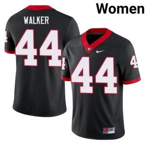 Women's #44 DGDs Travon Walker Replica Black Jerseys 697234-809