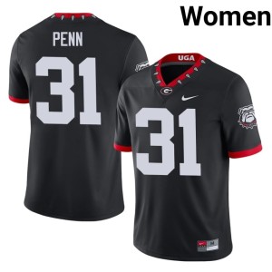 Women's Mascot 100th Anniversary Black Wade Penn #31 Damn Good Dawgs NCAA Jersey 899924-561