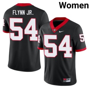 Womens Football Waltclaire Flynn Jr. Bulldog Nation #54 Black Jersey 933153-502