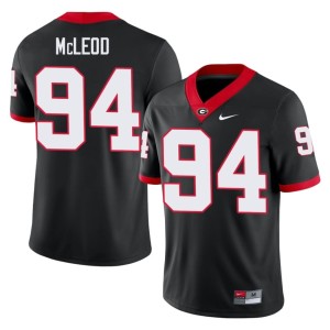 Men Xzavier McLeod Stitched #94 Black DGDs Jersey 527177-905