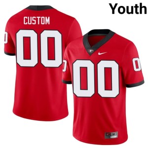 Youth Damn Good Dawgs Embroidery #00 Red Custom Jerseys 942745-528