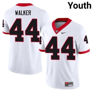 Youth White 2026-27 Dawgs #44 Travon Walker Jersey 521925-444