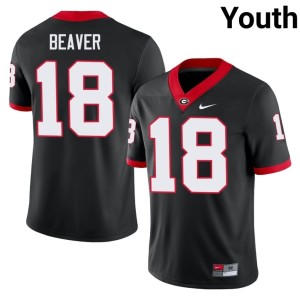 Youth Bryson Beaver High School #18 Damn Good Dawgs Black Jerseys 438608-271