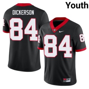 Youth Dallas Dickerson 2026-27 UGA Bulldogs Black #84 Jerseys 163393-349