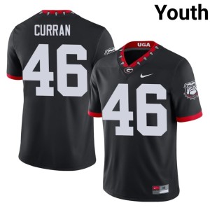 Youth Danny Curran 2026-27 UGA Bulldogs Mascot 100th Anniversary #46 Black Jersey 801937-985