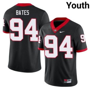 Youth Henry Bates Georgia #94 Official Black Jerseys 575835-397