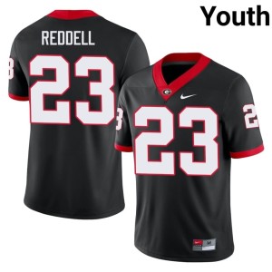 Youth University Go Dawgs #23 Black Jaden Reddell Jersey 396771-271