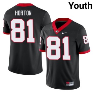 Youth Replica Josh Horton DGDs #81 Black Jersey 176425-715