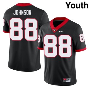 Youth #88 Nasir Johnson Black Replica DGDs Jerseys 171846-912