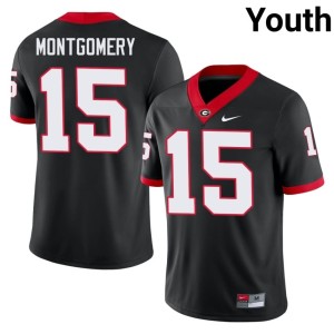 Youth Player Ryan Montgomery #15 Black Dawgs Jerseys 232628-199